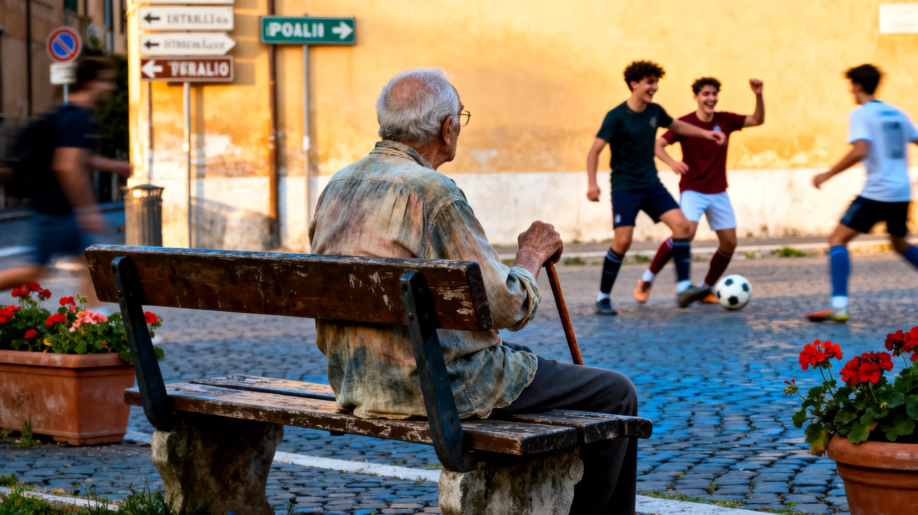 Un nonno che prova sensi di colpa per non essere stato abbastanza presente durante la crescita dei propri figli, ora vorrebbe recuperare il rapporto con i nipoti giovani adulti, ma fatica a trovare il modo giusto per avvicinarsi senza sembrare invadente o fuori luogo"